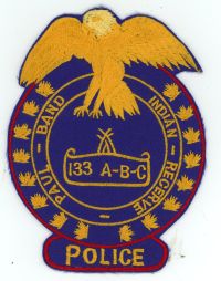 CANADA,ALBERTA,PAUL BAND INDIAN RECERVE POLICE 1